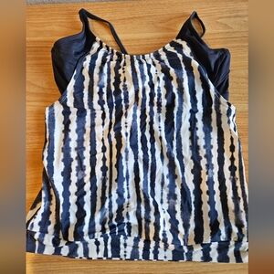 Athlera "Monaco Blousy Tankini" top